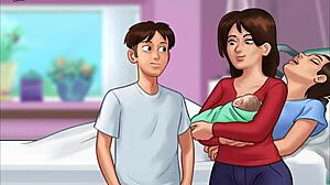 Small Tits Girl Takes Big Cock