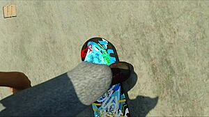 Exploring free will in a 3d anime game adventure