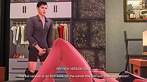 a hero's night off turns naughty in this 3d hentai preview, full of surprises.