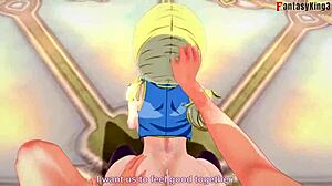 Lucy Heartfilia Hot Blonde In Intense Fucking Scene With Ahegao On Sheer Fabric