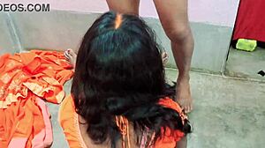 Desi Bhabhi enjoys hot intimate session at home with partner