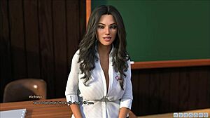 Big boobs and a big cock in a group date at Lus Academy