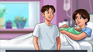 Small Tits Girl Takes Big Cock