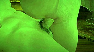 Midnight stand banging with curvy anime beauty in outfit