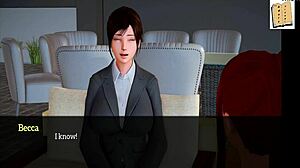 My new family 234 with blonde cartoon