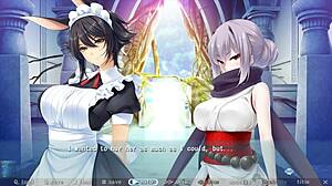 Pure Holic part 2 shows Astraea's plan with lactating hentai face sitting