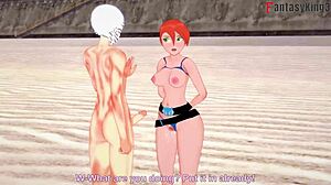 Gwen Tennyson In Bikini Beach Fantasy