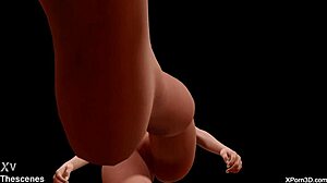 This 3D foot fetish explores toes, feet, and domination in anime style