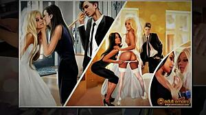 Nicole Heat in top porn comic with wild 3D anime action