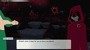 In 18Titans Part 26, Raven gets fucked twice in detailed scenes.