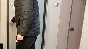 Russian stepson and stepmother in hardcore homemade video