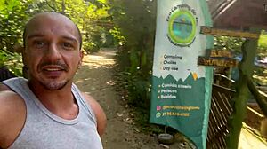 Eu E Meu Amigo Levamos A Pretinha Gostosa Para Cachoeira E Demos Pau Para Ela