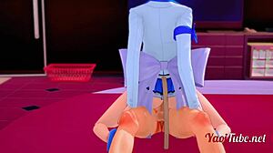 yoichi bangs neko femboy in campbuddy 3d