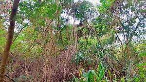 A fetish filled forest encounter with an amateur gay anal scene