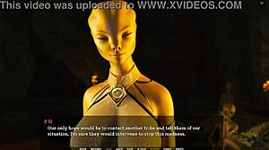female alien says she's fingering herself ready for my cock