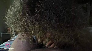 Big black cock invasion in hardcore doggy style action