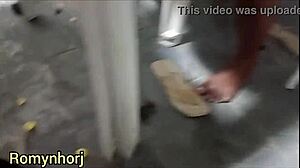 Wild Outdoor POV Action with Married Woman Taunting Her Husband