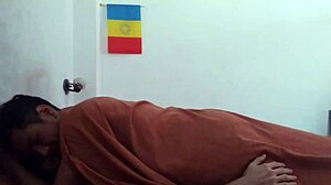 Waking My Hairy Guy With A Nice Morning Surprise Using His Erection