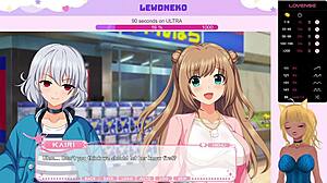 Why is vtuber lewdneko's huge tits bouncing in lewd idol project?