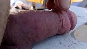 watch my cock bounce and drop in tempting slow motion close-up