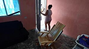 I Call My Neighbor for Help and End Up Riding His Thick Cock with My Juicy Pussy Full of His Load