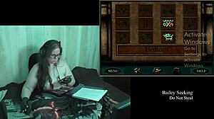 Naked Secret of the Old Clock Game Features Big Tits and Natural BBW Action.