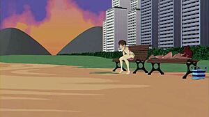 Getting wild with Georgia's peach in this anime hentai adventure.