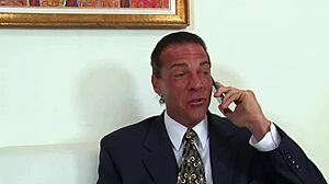 hot asian in stockings is fantasy for big white cock