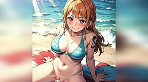 Petite Teen with Big Tits Gets Tight Pussy and Anal Pounded by Huge Cock in 3D Animation