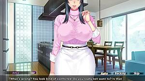 Caught Fapping to My Mom's Friend in Fishnets Part 8!