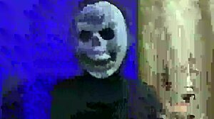 Skull man is fucking so deliciously and tasty