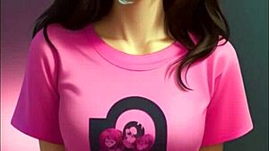 ai generated mona in stunning anime style for fans