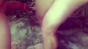 Bareback orgy on beach with unknown bathers, dripping cum from assfucking