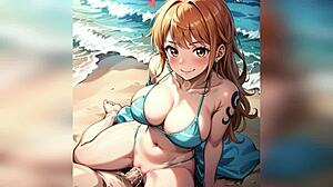 Petite Teen with Big Tits Gets Tight Pussy and Anal Pounded by Huge Cock in 3D Animation