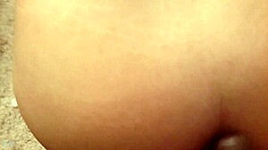 The black top CUMS on the white bottom's ASS in this interracial gay scene.