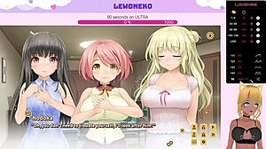 vtuber lewdneko plays love cubed part 4