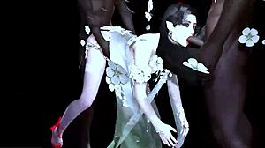 To BBC-er knuller storbrystet jente i 3D-animasjon