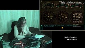 Naked Secret of the Old Clock Game Features Big Tits and Natural BBW Action.