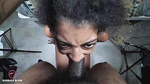 Big black cock invasion in hardcore doggy style action