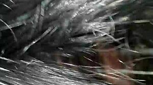 European Italian interracial blowjob scene captured on November 5, 2016