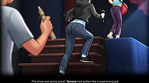 Summertime Saga Episode 237 Featuring Cartoon Characters In Game Scenarios