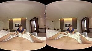 Virtualrealporn com - exploring my roommate in the dorm