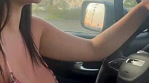 Skilled Prostitute Sucks Dick And Gets Facial While Driving