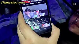 Alisongonzalez swallows my cock instead of the lollipop, enjoying every intense thrust. She savors the cum facial deeply.