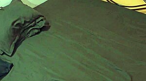 Lonely Maid Craves Wild Sex in Bedroom. Who's Joining Her?