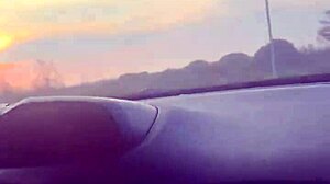 Skilled Prostitute Sucks Dick And Gets Facial While Driving