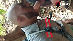 Uber Motoboy Takes Married Worker to Forest for Blowjob