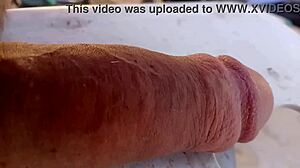 watch my cock bounce and drop in tempting slow motion close-up