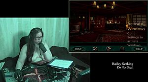 Naked Secret of the Old Clock Game Features Big Tits and Natural BBW Action.