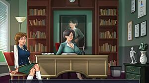 Summertime Saga Episode 237 Featuring Cartoon Characters In Game Scenarios